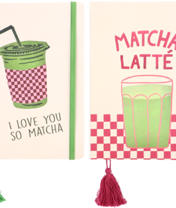 7251 CARNETS DE NOTES MATCHA LATTE 2P
